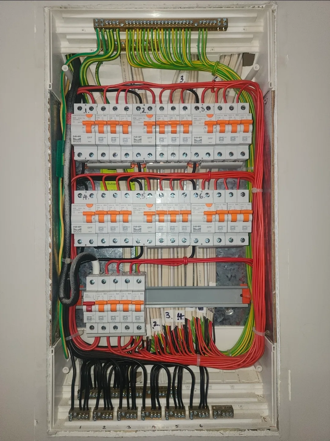 Switchboard upgrade with modern circuit breakers — Westside Electrical